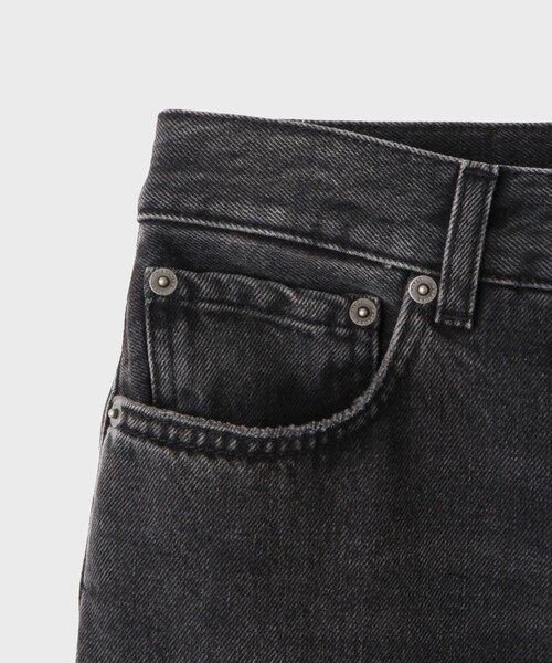 ROPE'(ロペ)の「【HAIKURE(ハイクル)】BETHEANY ASIAN FIT MID BLACK|デニム(デニムパンツ・レディース・ブラック・M/S)」の6枚目の写真