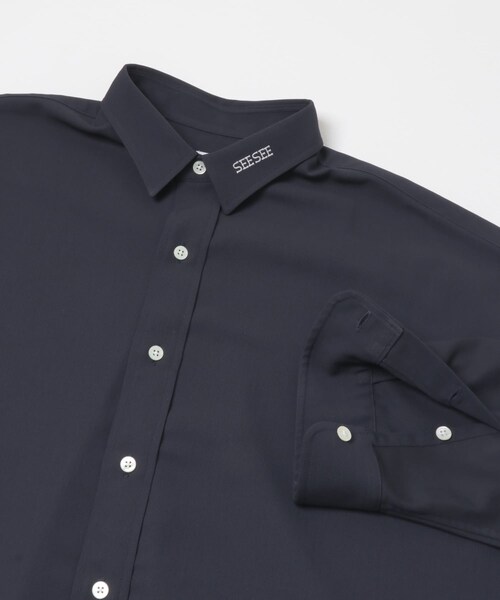 URBAN RESEARCH(アーバンリサーチ)の「SEE SEE T/C BIG SHIRT(シャツ/ブラウス・メンズ・BLACK/W/D NAVY/W/CHARCOAL/B・M/L/XL/XXL)」の16枚目の写真