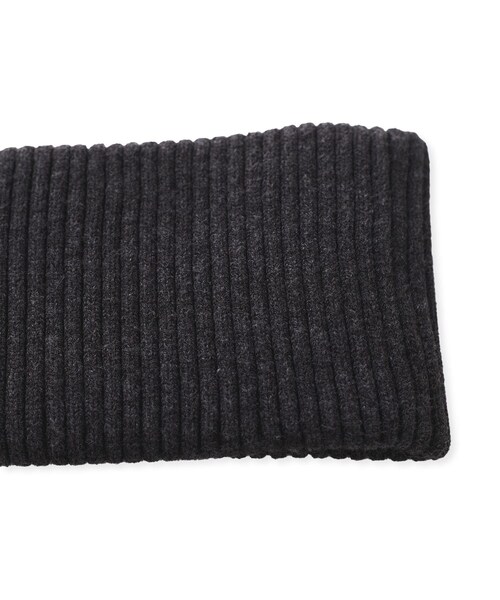 ADAM ET ROPE'（アダムエロペ）の「【WEB限定】ボリュームニットターバン（ヘアバンド・レディース・ブラック/チャコール/カーキ系/パープル・F）」の16枚目の写真