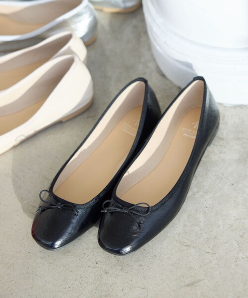 ROPE' PICNIC(ロペピクニック)の「【AIRina/エアリーナ】軽くてやわらかいバレエシューズ(バレエシューズ・レディース・ブラック/キナリ/レッド/ピンク/シルバー・L/M/S)」の17枚目の写真