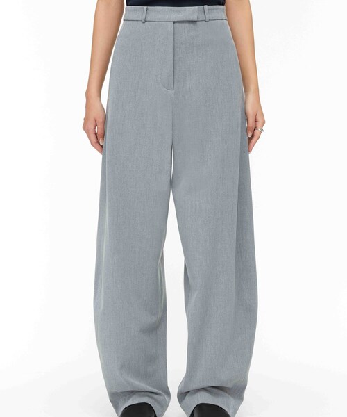 URBAN RESEARCH（アーバンリサーチ）の「STUDIO DOE　cocoon wide leg suit pants（その他パンツ・レディース・GREY・S/M）」の5枚目の写真