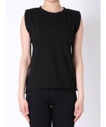 EMODA | ショルダーパッドタンクトップ(Tシャツ/カットソー)