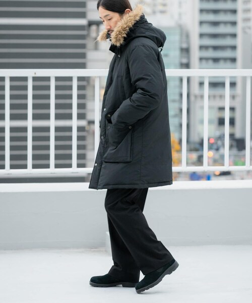 ITEMS URBANRESEARCH（アイテムズ アーバンリサーチ）の「770FP撥水フィールドダウンコート（その他アウター・メンズ・BEG/BLK・M/L）」の7枚目の写真