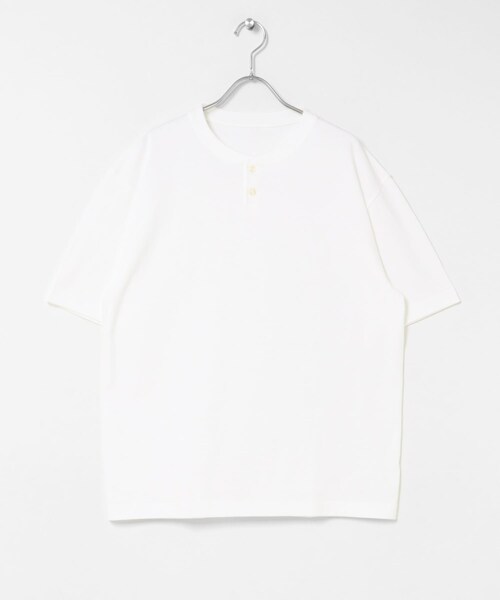 THE GOODLAND MARKET（ザグッドランドマーケット）の「armi　[HARD MAN] HENLYNECK TEE（Tシャツ/カットソー・メンズ・WHITE・3/4/5/6）」の5枚目の写真