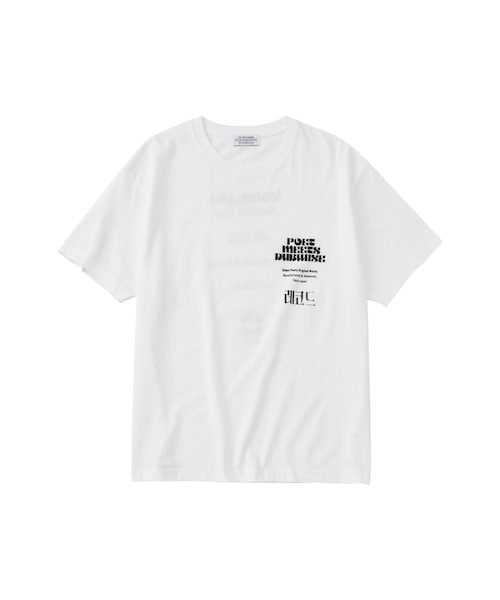 bonjour records（ボンジュールレコーズ）の「POET MEETS DUBWISE/ポエトミーツダブワイズ KOMPAKTRECORD BAR+PMD LOOSEFIT T-Shirt（Tシャツ/カットソー・レディース・ブラック/ホワイト・L/M/XL）」の3枚目の写真