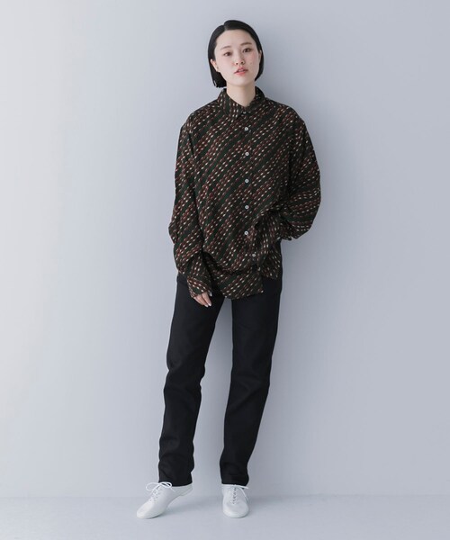 URBAN RESEARCH(アーバンリサーチ)の「『ユニセックス』スーピマ DENIM パンツスリム #RAMONE by SHIOTA(デニムパンツ・メンズ・INDIGO/BLACK・28/30/32/34/24/26)」の16枚目の写真