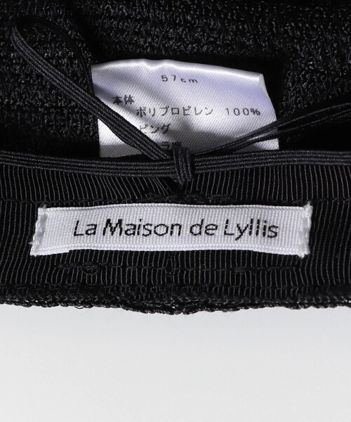 URBAN RESEARCH(アーバンリサーチ)の「La Maison de Lyllis CONK(ハンチング/ベレー帽・レディース・BLACK/SAGE・FREE)」の16枚目の写真