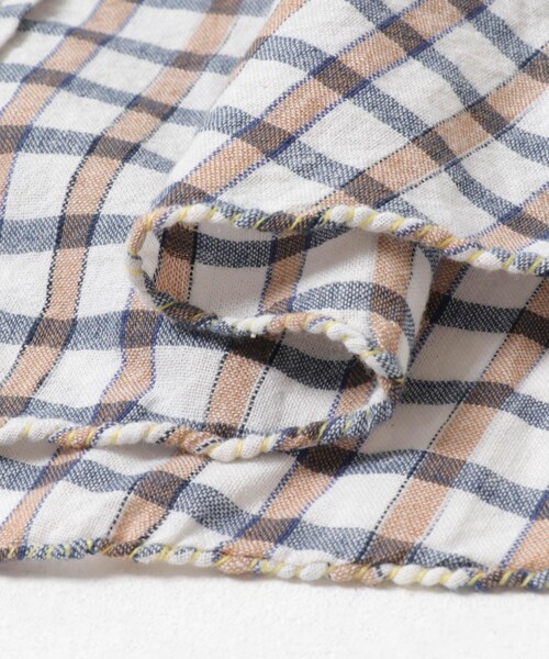 URBAN RESEARCH（アーバンリサーチ）の「MAATEE&SONS　GUPTA WESTERN（シャツ/ブラウス・メンズ・WHITEPLAID/BLUKHPLAID・2/3）」の8枚目の写真