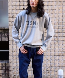 ADAM ET ROPE' | 【BONCOURA/ボンクラ】14周年記念両Vトレーナー(スウェット)