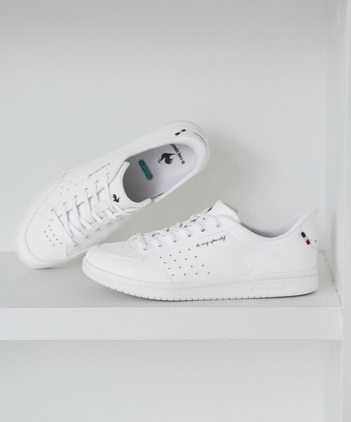 ROPE' PICNIC（ロペピクニック）の「【le coq sportif/ルコックスポルティフ別注】ラ ローランSI/LA ROLAND SI（スニーカー・レディース・ホワイト・23.5/24.0/24.5）」の5枚目の写真