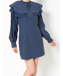 RESEXXY | ラッフルデザインミニワンピース(ワンピース)