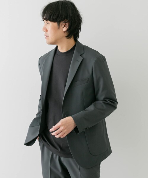 URBAN RESEARCH DOORS（アーバンリサーチドアーズ）の「『イージーケア』LIFE STYLE TAILOR　4WAYストレッチコンフォータブルジャケット（その他アウター・メンズ・KHAKI/NAVY/GRAY・S/M/L/XL）」の8枚目の写真
