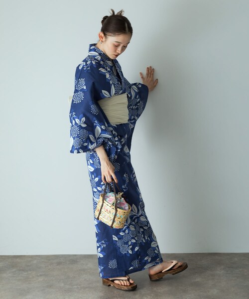 SENSE OF PLACE by URBAN RESEARCH（センスオブプレイスバイアーバンリサーチ）の「カゴキンチャクバッグA（かごバッグ・レディース・BEIGE・one）」の7枚目の写真