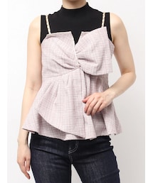 dazzlin | ツイードツイストビスチェ(タンクトップ)