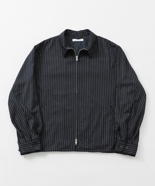 URBAN RESEARCH（アーバンリサーチ）の「WOOL BLEND SPORTS JACKET（ブルゾン・メンズ・CHARCOAL/BLACK/NVY STRIPE・M/L）」の3枚目の写真