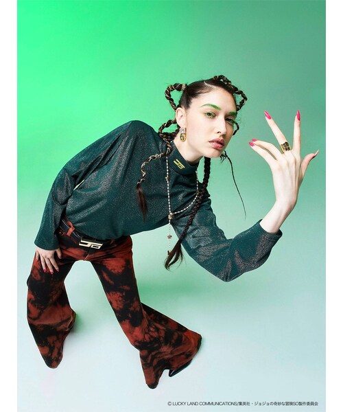 PAMEO POSE（パメオポーズ）の「JOJO 空条徐倫トップス（Tシャツ