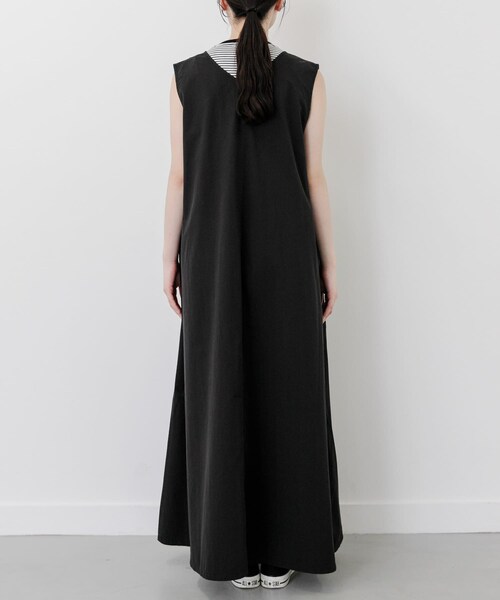 URBAN RESEARCH DOORS（アーバンリサーチドアーズ）の「FORK&SPOON　テントラインUネックワンピース（ワンピース・レディース・BROWN/BLACK/BEIGE・1/2）」の19枚目の写真