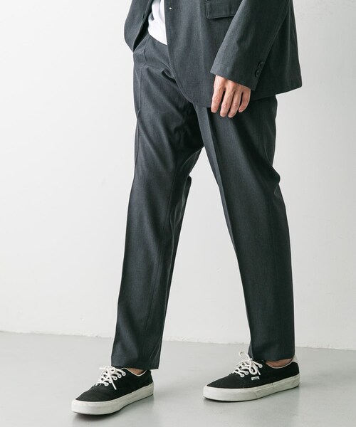 URBAN RESEARCH DOORS（アーバンリサーチドアーズ）の「『イージーケア/速乾』LIFE STYLE TAILOR　ウォッシャブルアクティブパンツ（スラックス・メンズ・GRAY/NAVY/KHAKI・S/M/L/XL）」の7枚目の写真