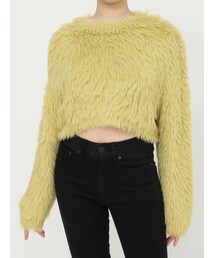 MURUA | シャギークロップドニット(ニット/セーター)