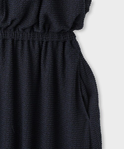 ROPE'(ロペ)の「【一部店舗限定】【REALM(レルム)】SHEER PUFF SLEEVE DRESS|フロントリボンワンピース(ワンピース・レディース・ブラック/ネイビー・38)」の22枚目の写真