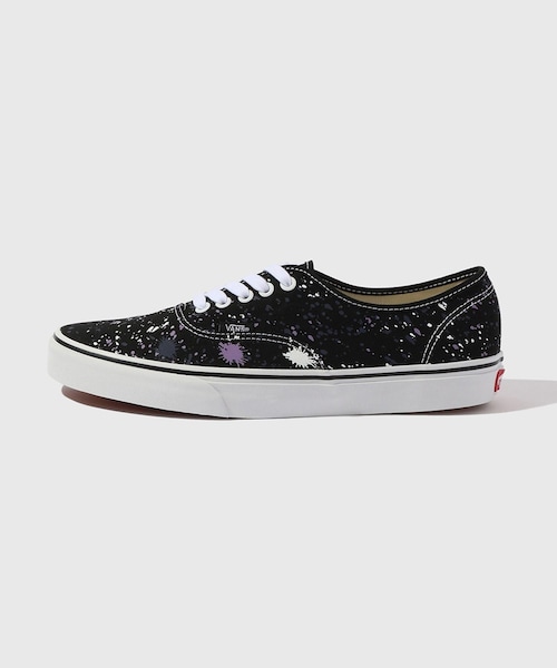 ADAM ET ROPE'(アダムエロペ)の「【VANS/バンズ】Authentic SPLATTER(スニーカー・メンズ・ブラック・26.0/27.0/28.0)」の2枚目の写真