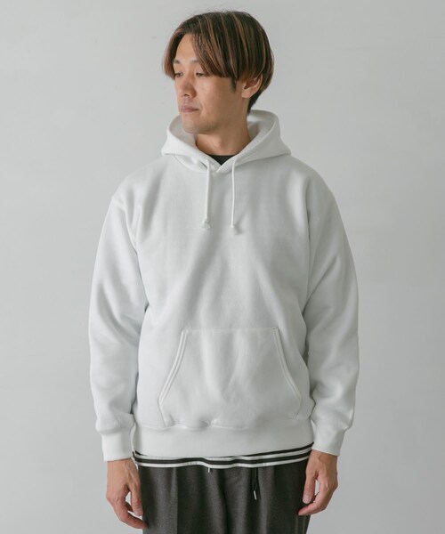 URBAN RESEARCH DOORS(アーバンリサーチドアーズ)の「『速乾』クイックドライ プルオーバーフーディ(パーカー・メンズ・BLUE GRAY/OFF/BEIGE/NAVY/ROYAL/RED・M/L/XL)」の18枚目の写真