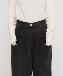 KBF | 『一部WEB限定カラー』『3サイズ展開』BIGポケットデザインデニム(デニムパンツ)