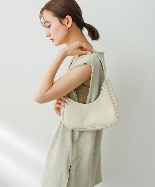 SENSE OF PLACE by URBAN RESEARCH（センスオブプレイスバイアーバンリサーチ）の「ラウンドハンドバッグ（ハンドバッグ・レディース・BLUE/IVORY/BLACK・one/One）」の7枚目の写真