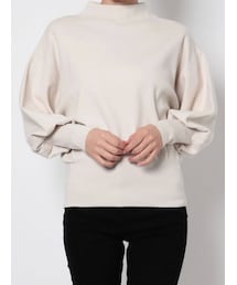 LAGUNAMOON | ボトルネックボリュームスリーブニットプルオーバー(ニット/セーター)