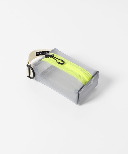EKAL(エカル)の「TINY GARDEN PRODUCTS マルチユースメッシュポーチ ミニ(その他雑貨・メンズ・WHITE/GRAY・one)」の10枚目の写真