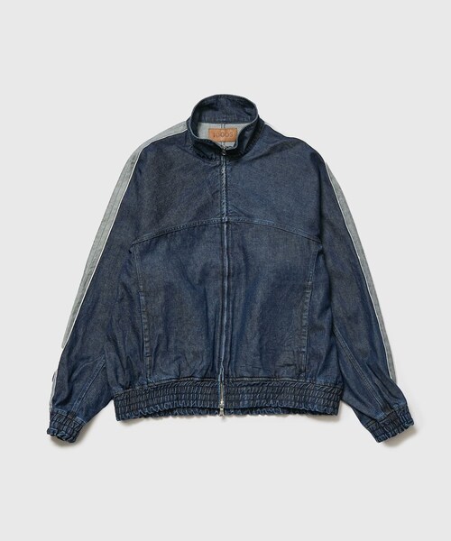 ADAM ET ROPE'(アダムエロペ)の「【THOUSANDS/サウザンズ】SELVAGE DENIM TRUCK JACKET(デニムジャケット・メンズ・ブラック/ネイビー・L/M)」の3枚目の写真