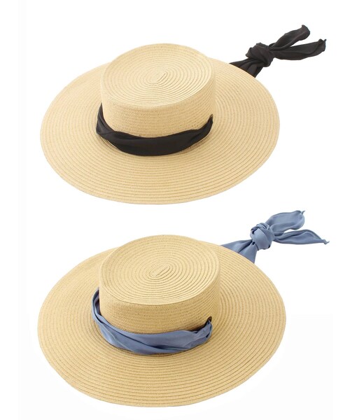 ELENDEEK(エレンディーク)の「CAPELLIN HAT(ハット・レディース・ブラック/アイスブルー/ベージュ/モカ・F)」の3枚目の写真