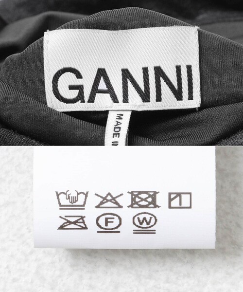 URBAN RESEARCH(アーバンリサーチ)の「GANNI DRAPED BANDEAU TOP(チューブトップ・レディース・PHANTOM・36)」の9枚目の写真