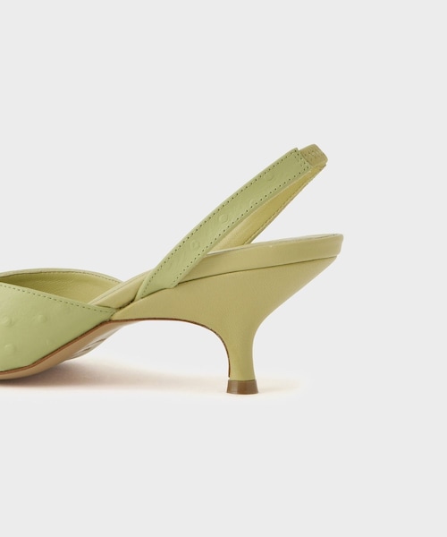 ROPE'（ロペ）の「【GIABORGHINI（ジアボルギーニ）】OCTAVIE KITTEN｜バックスリングパンプス（パンプス・レディース・ダークブラウン・37/38）」の7枚目の写真