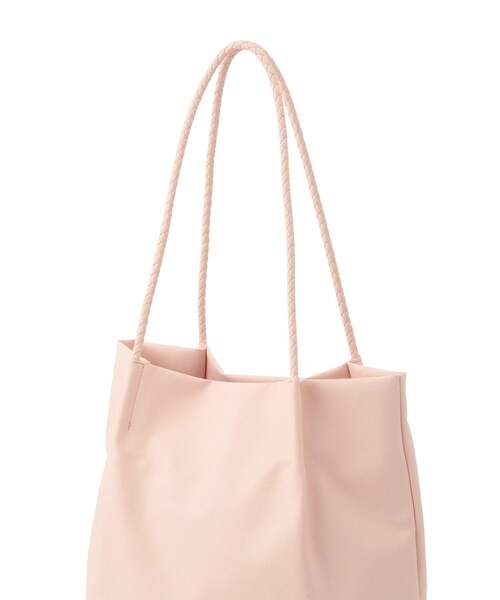 ROPE' PICNIC(ロペピクニック)の「【A4対応・洗える】メッシュハンドルトートバッグ(トートバッグ・レディース・ブラック系/ライトグレー/キナリ系/ワイン系/イエロー系/シルバー系/ブラック/グレー/キナリ/ブラウン系/ベージュ/ブルー/ブルー系/ラベンダー/レッド/ピンク/ローズピンク/ピンク系/ゴールド/シルバー/ブラウン/ライトグリーン・F)」の17枚目の写真
