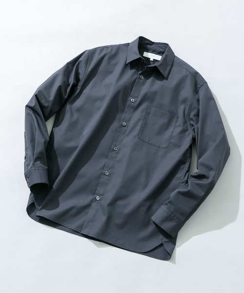 URBAN RESEARCH ROSSO(アーバンリサーチロッソ)の「『防シワ/防臭』アーバンリラックスブロードシャツ(シャツ/ブラウス・メンズ・WHITE/NAVY/BLUE/KHAKI/SAX/CHARCOAL・S/M/L/XL)」の2枚目の写真