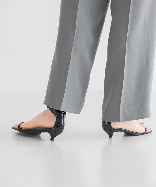 URBAN RESEARCH（アーバンリサーチ）の「ナローストラップサンダル（サンダル・レディース・E.BLACK/MAROON/E.BEIGE・36/37/38）」の6枚目の写真