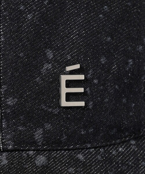 ADAM ET ROPE'(アダムエロペ)の「【Etudes Studio/エチュードストゥディオ】4 PANELS CAP DOTTED(キャップ・メンズ・ブラック・F)」の5枚目の写真