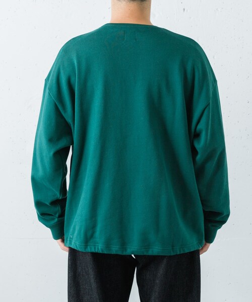 URBAN RESEARCH(アーバンリサーチ)の「Wide Dad×GREENROOM SWEAT(スウェット・メンズ・GREEN・1/2)」の4枚目の写真