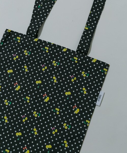 SMELLY（スメリー）の「プリントトートバッグS（トートバッグ・レディース・CHERRY/STRIPE/CHECK/DOT/FLOWER/EMBROIDERY・S）」の19枚目の写真
