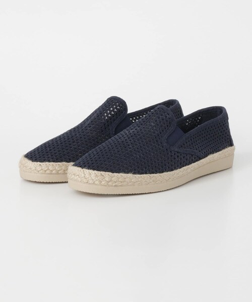 URBAN RESEARCH Sonny Label（アーバンリサーチサニーレーベル）の「DICAS　メッシュ×キャンバススリッポン∴（スリッポン・メンズ・WHITE/NAVY/ORANGE/L GREEN/L BLUE・40/41/42）」の20枚目の写真