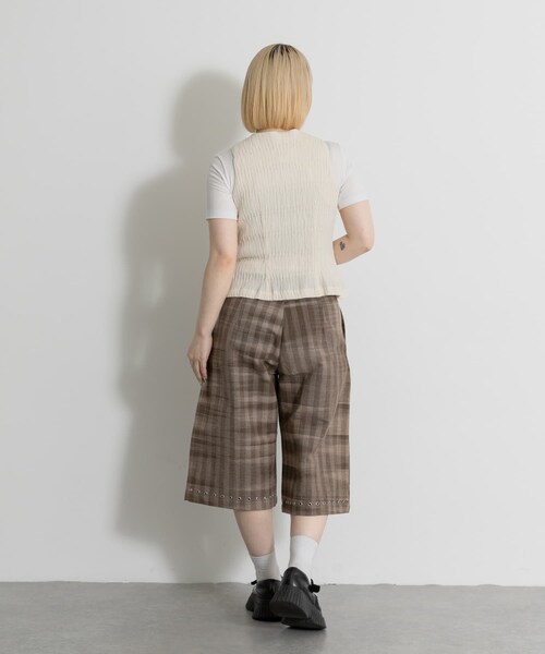 THE GOODLAND MARKET（ザグッドランドマーケット）の「PALIT　Bermuda Short Terrain（その他パンツ・レディース・BROWN・M/L）」の9枚目の写真