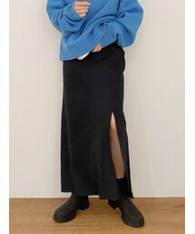 Ungrid | フィットフレアスリットスカート(スカート)