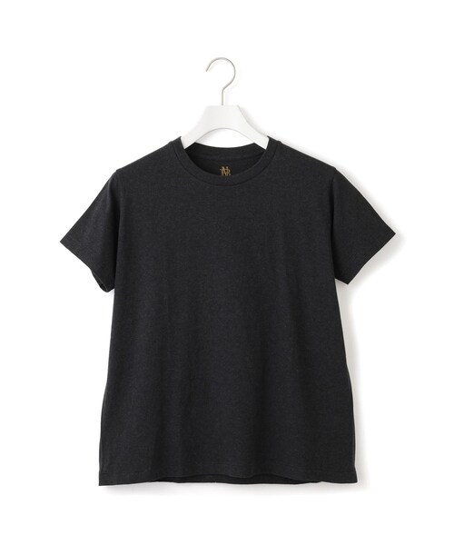 ADAM ET ROPE'(アダムエロペ)の「【BATONER(バトナー)】MERIYASU T-SHIRT (PACK)(Tシャツ/カットソー・レディース・ブラック/ホワイト・F)」の2枚目の写真
