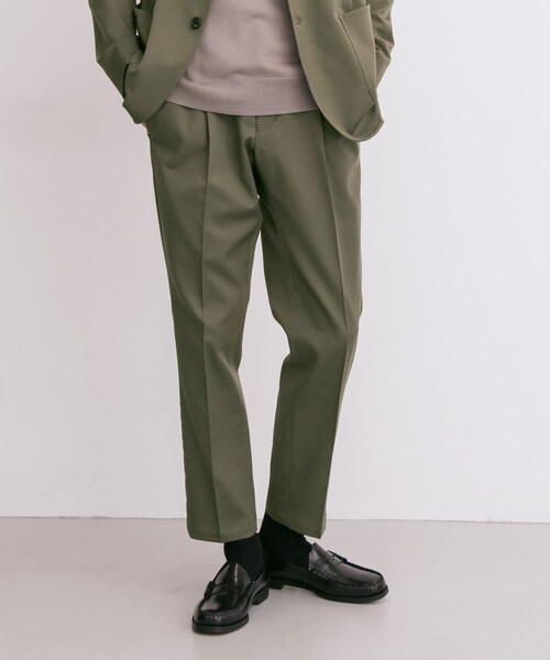 URBAN RESEARCH(アーバンリサーチ)の「URBAN RESEARCH Tailor ライトフィックスストレッチパンツ(スラックス・メンズ・KHAKI/NAVY・S/M/L)」の1枚目の写真
