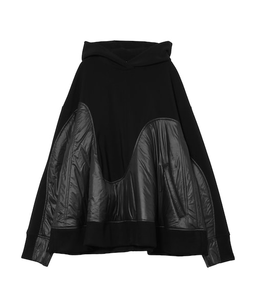 un3d. 新品WAVE LINE PADDED HOODIE