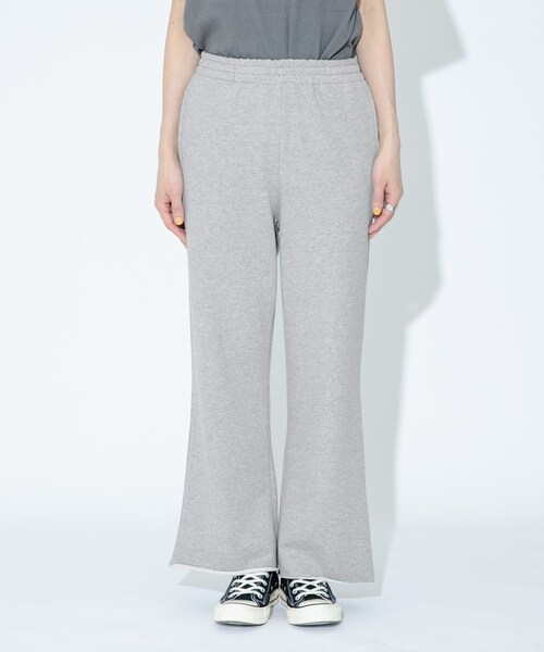 URBAN RESEARCH Sonny Label（アーバンリサーチサニーレーベル）の「GLASSY SEA　sweat flare pants（スウェットパンツ・レディース・GRAY/OATMEAL・FREE）」の12枚目の写真