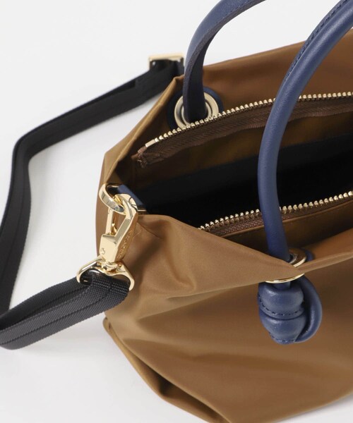 URBAN RESEARCH ROSSO（アーバンリサーチロッソ）の「『一部別注カラー』VIOLA d’ORO　BIANCA　XS（トートバッグ・レディース・BLKBLK/TAUPEBLK/BLKTAUPE/別注BRNNVY・XS）」の17枚目の写真