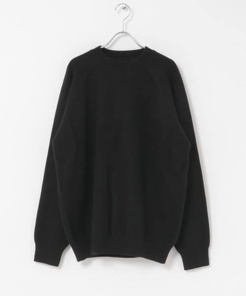 URBAN RESEARCH DOORS（アーバンリサーチドアーズ）の「YOKO SAKAMOTO　RAGLAN CREW NECK KNIT（ニット/セーター・メンズ・BLACK/BLK/GRY/CHARCOAL/BROWN・M/L）」の8枚目の写真