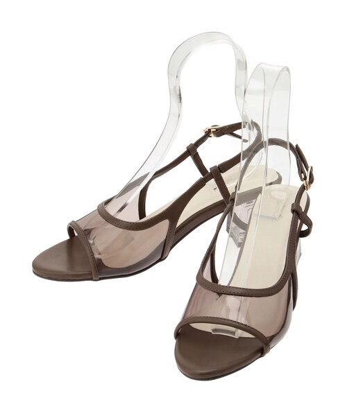 dazzlin（ダズリン）の「PVCパイピングサンダル（サンダル・レディース・アイボリー/ブラウン・M/L）」の8枚目の写真